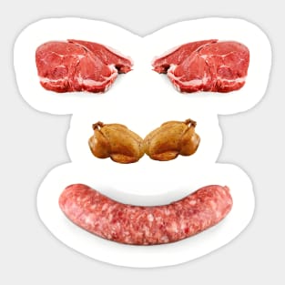 Meat head4 Sticker